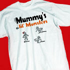 Lil' Monsters Personalized Halloween T-shirt